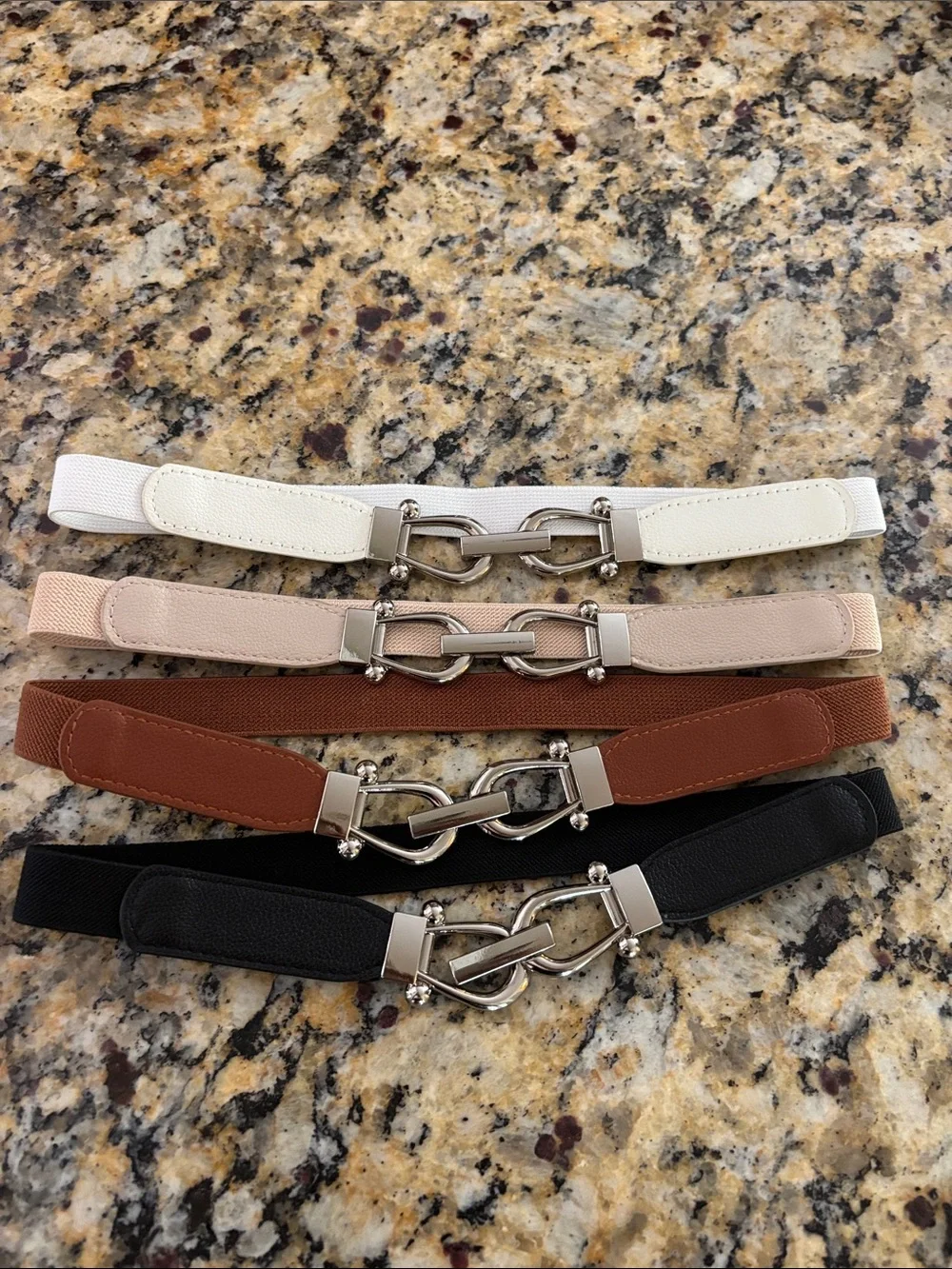 Women's Adjustable Clip-End Belts